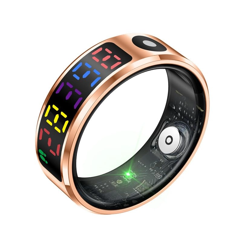 WFGLH Smart Health Ring - 7 Days Compatible with iOS and Android