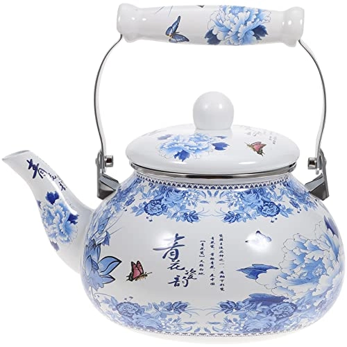 Enamel Tea Kettle - Enamel