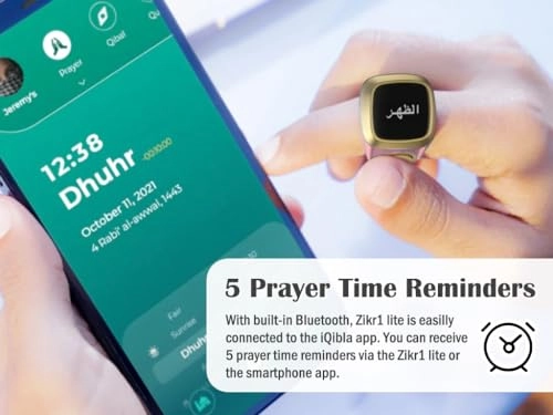 Smart Ring Counter - 18mm Pink 0.49-inch OLED