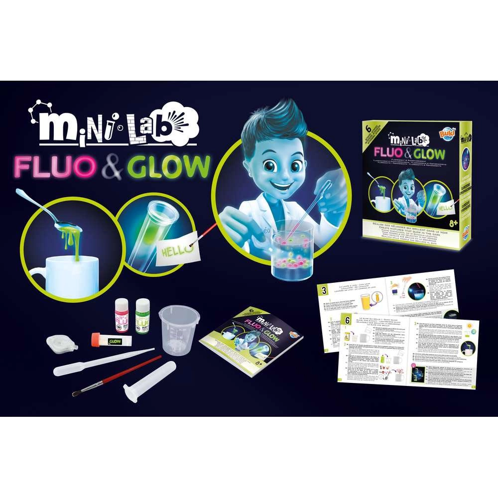 Mini Lab Phospho & Fluo Kit Science - 8 to 13+ years