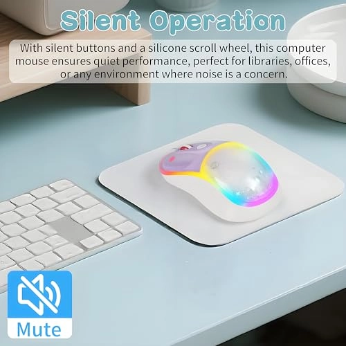 Cute Penguin Bluetooth Wireless Mouse - USB