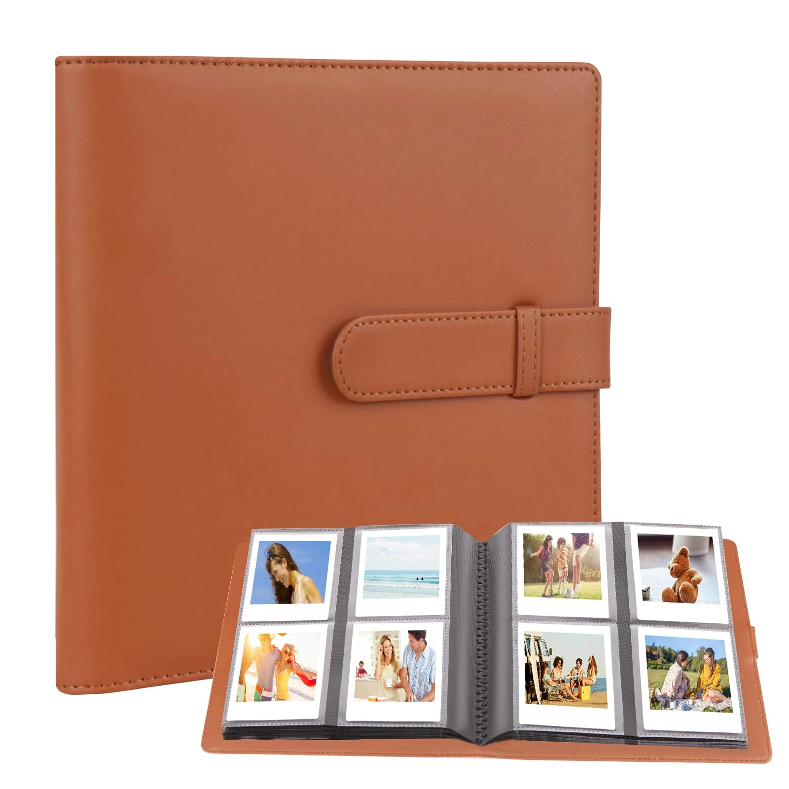 Rekeen Instax Square 288 Pockets Faux Leather Photo Album