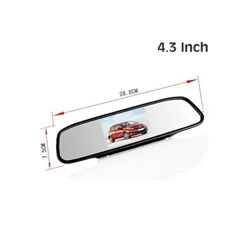 Reverse Camera - Night vision 720P + 4.3 Inch Monitor