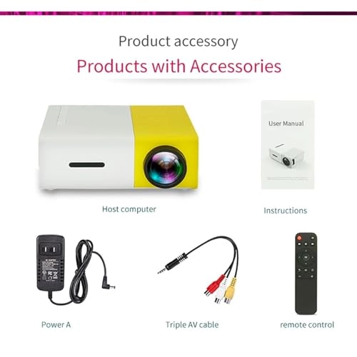 Projector Full HD Playback - 400 ANSI lumens 1080P