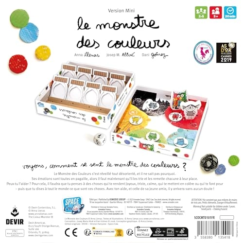 The Color Monster: Mini Edition (French)