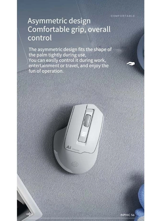 S6 Smart Voice Mouse - Wireless