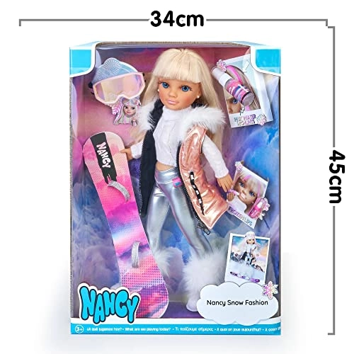 Snow Fashion Dolls - Multicoloured Blonde hair Ages 3+