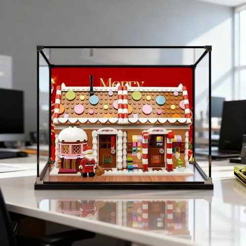 Display Case - Compatible with Lego 40809 30X10X20 cm