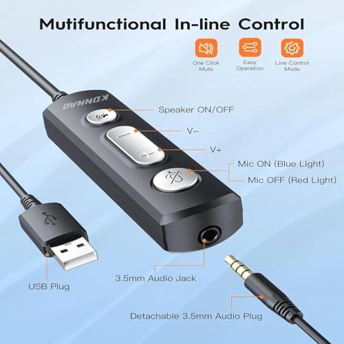 PC Headset Wired Headset