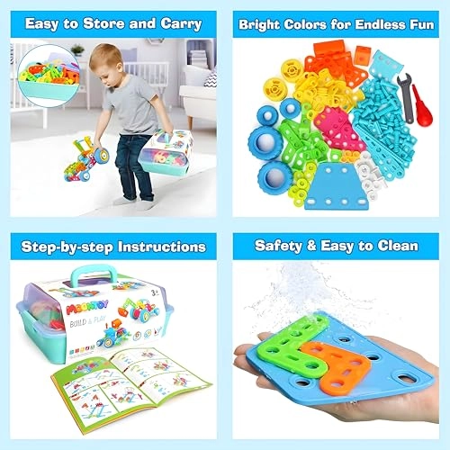 Building Blocks - STEM 6-in-1 118 pcs