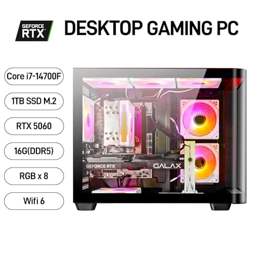 Gaming Desktop - Core i7-14700F 16G DDR5 1TB