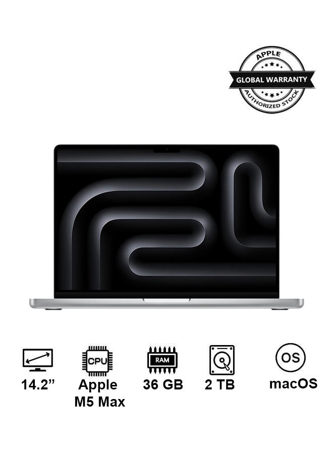 MacBook Pro 2026 - 14.2'' M5 Max 36GB Unified Memory 2TB SSD