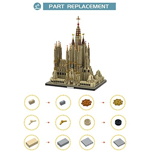 MOC-65795 - Sagrada Familia Barcelona 10055 pcs