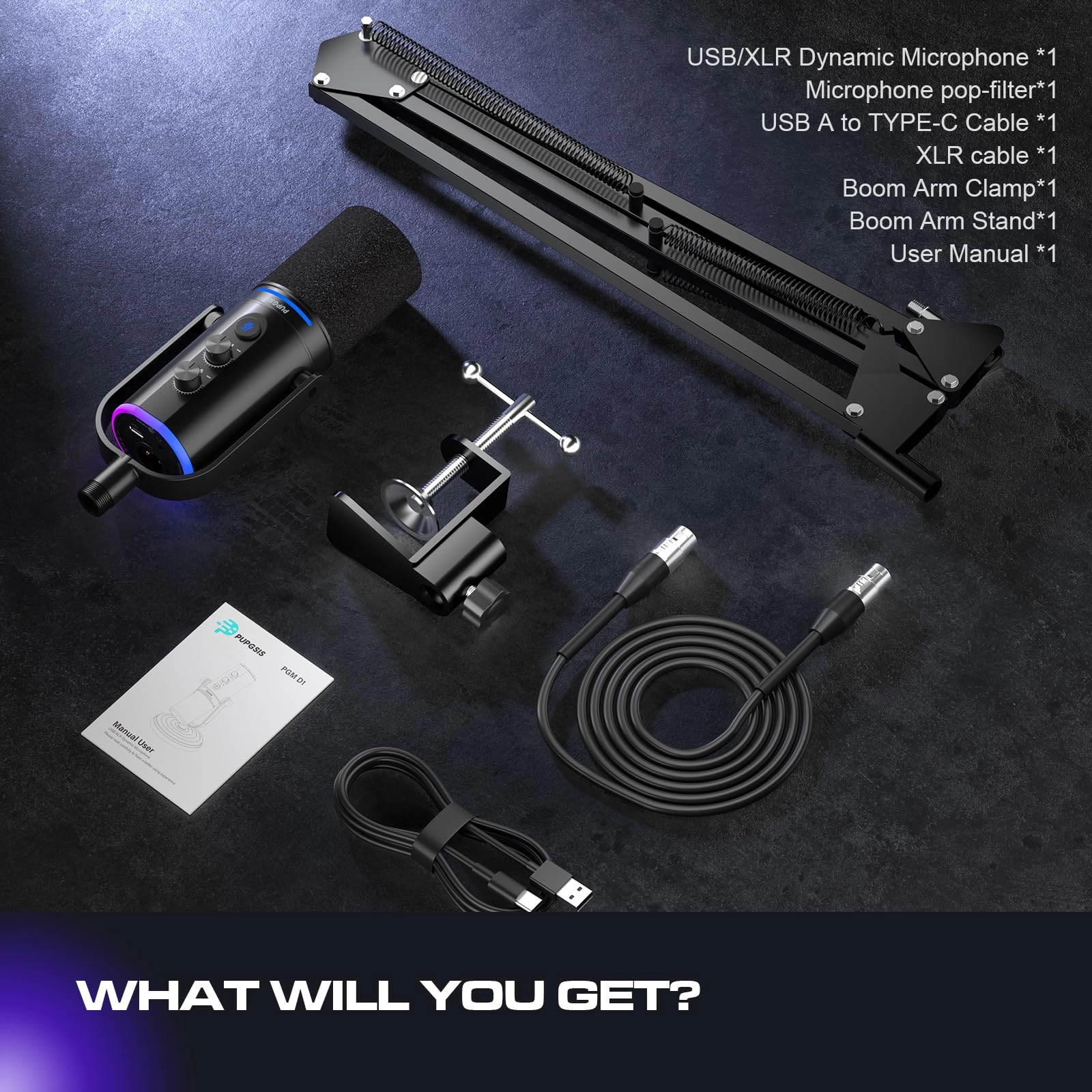 PGM D1 USB+XLR Microphone