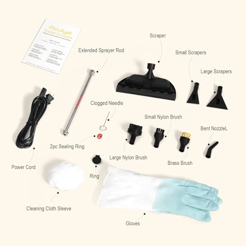 steam cleaner for home - 3 Bar 1.69 Quarts