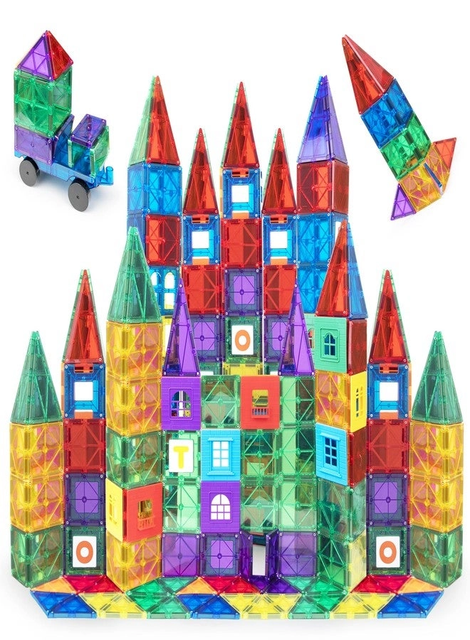 Playmags Magnetic Tiles Building Set - 150pcs