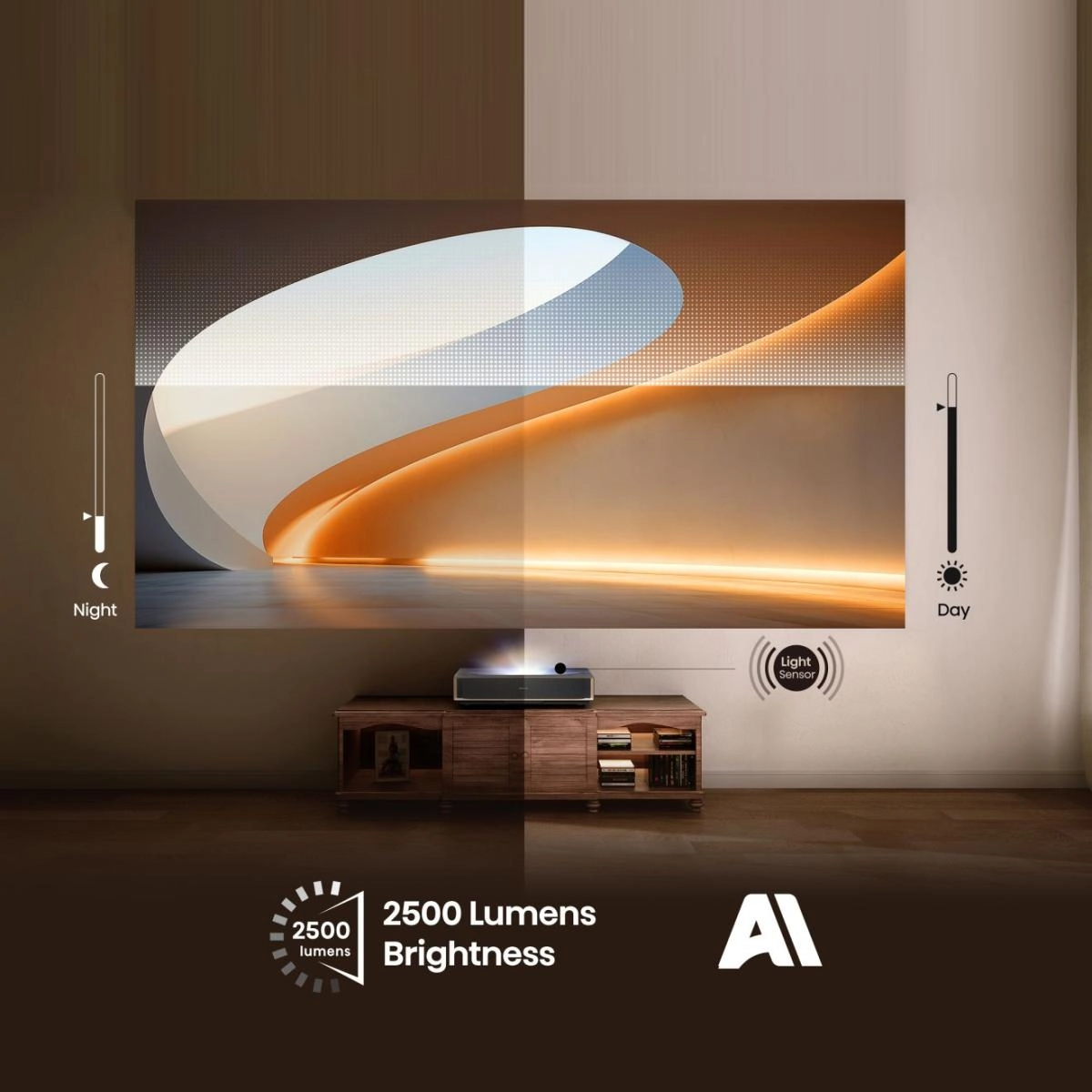 PT1 2500 ANSI Lumens