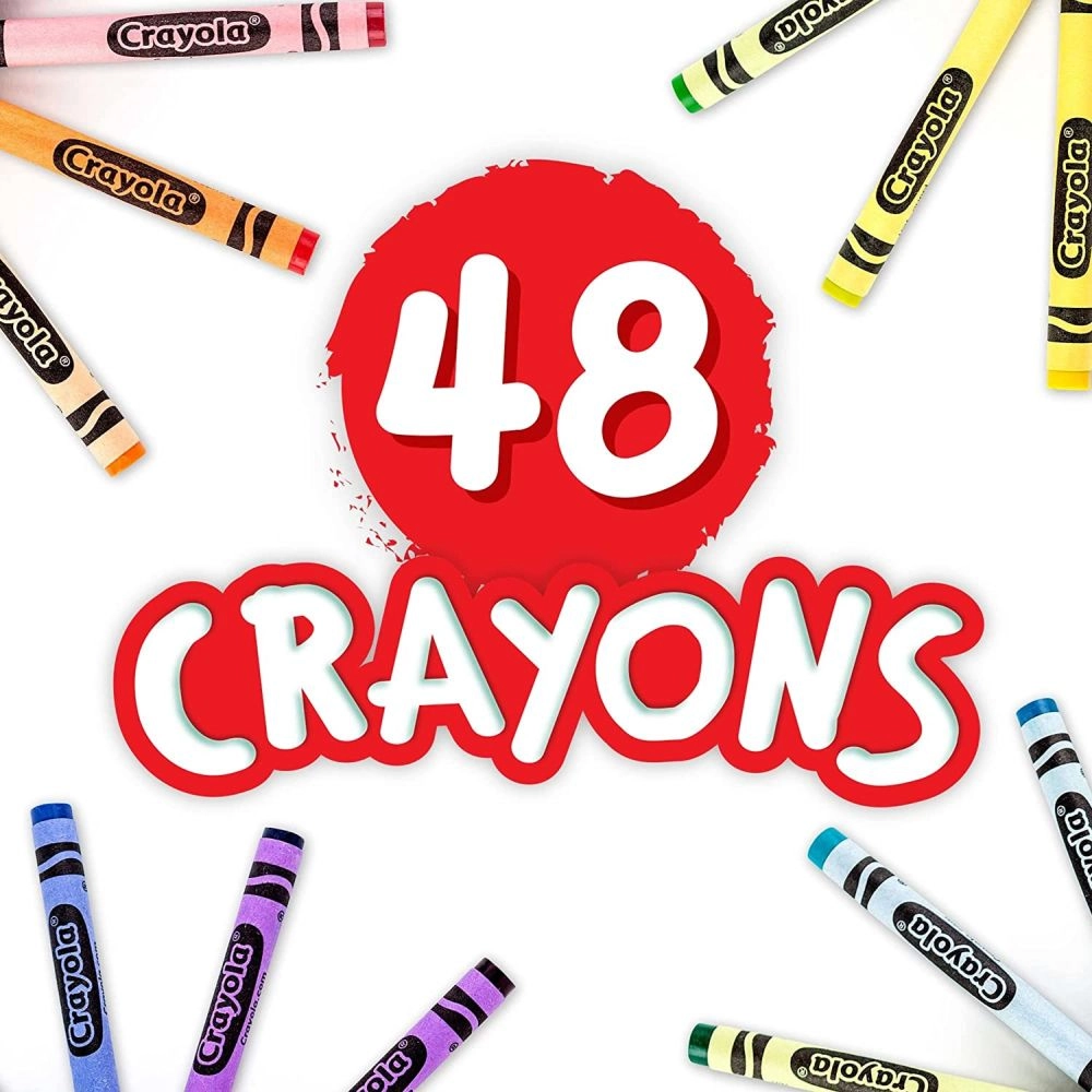 Colored Crayons - 48 piece(s)