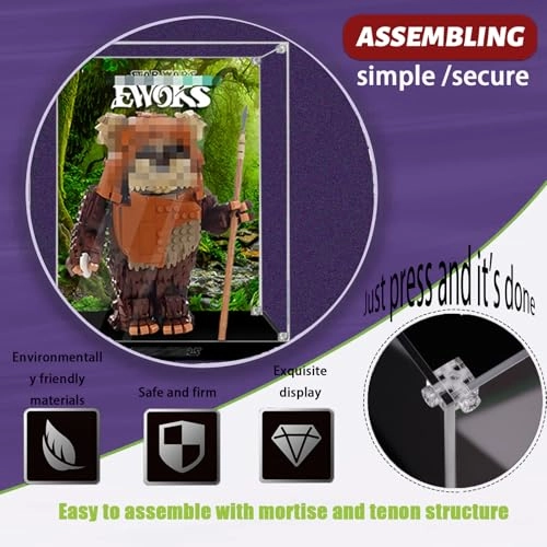 Display Case for Lego 75430 - 30 x 20 x 25 cm transparent