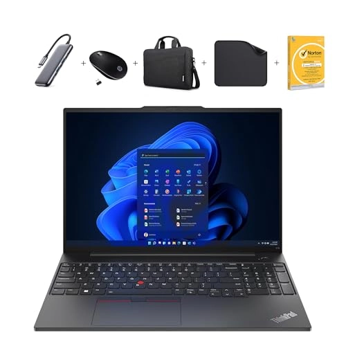 ThinkPad E16 Gen 1 21JN001QGP - 16'' Core i5-1335U 16GB DDR4 1TB SSD