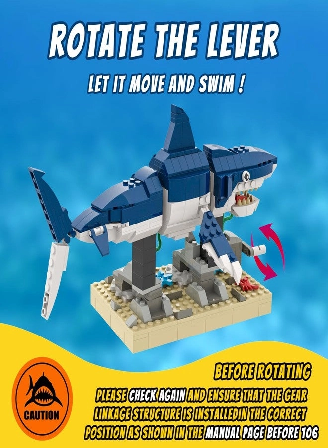Shark Building Block Set - 369pcs