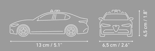 Alfa Romeo Giulia Quadrifoglio - Carabinieri 99 pcs