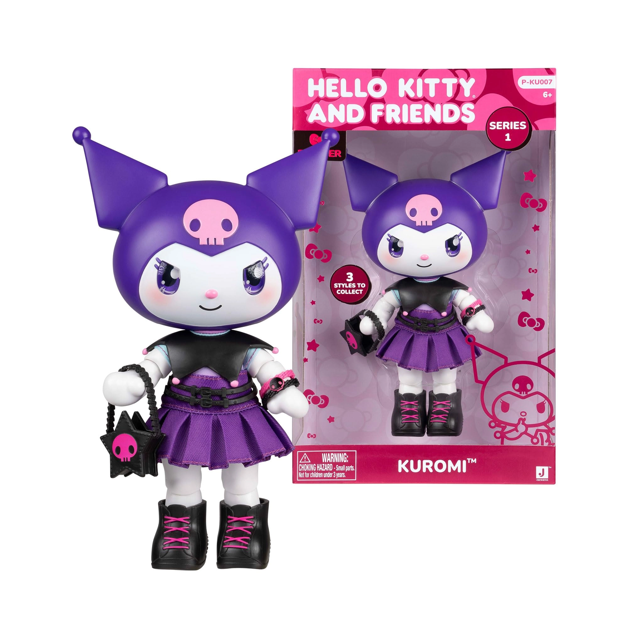 Hello Kitty Kuromi Premier Doll - 20 cm 9 Articulating Points Ages 3+
