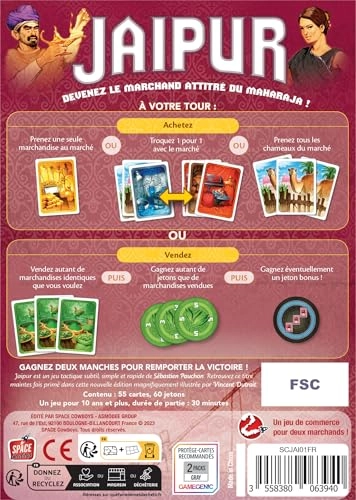 Jaipur - Card Game (French)