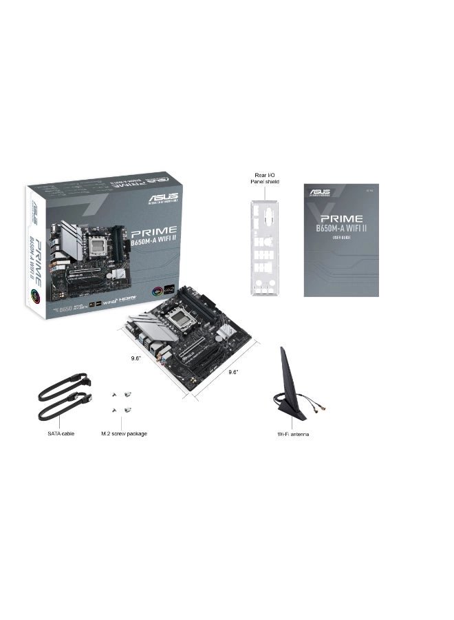 PRIME B650M-A WIFI II - AM5 Micro-ATX DDR5