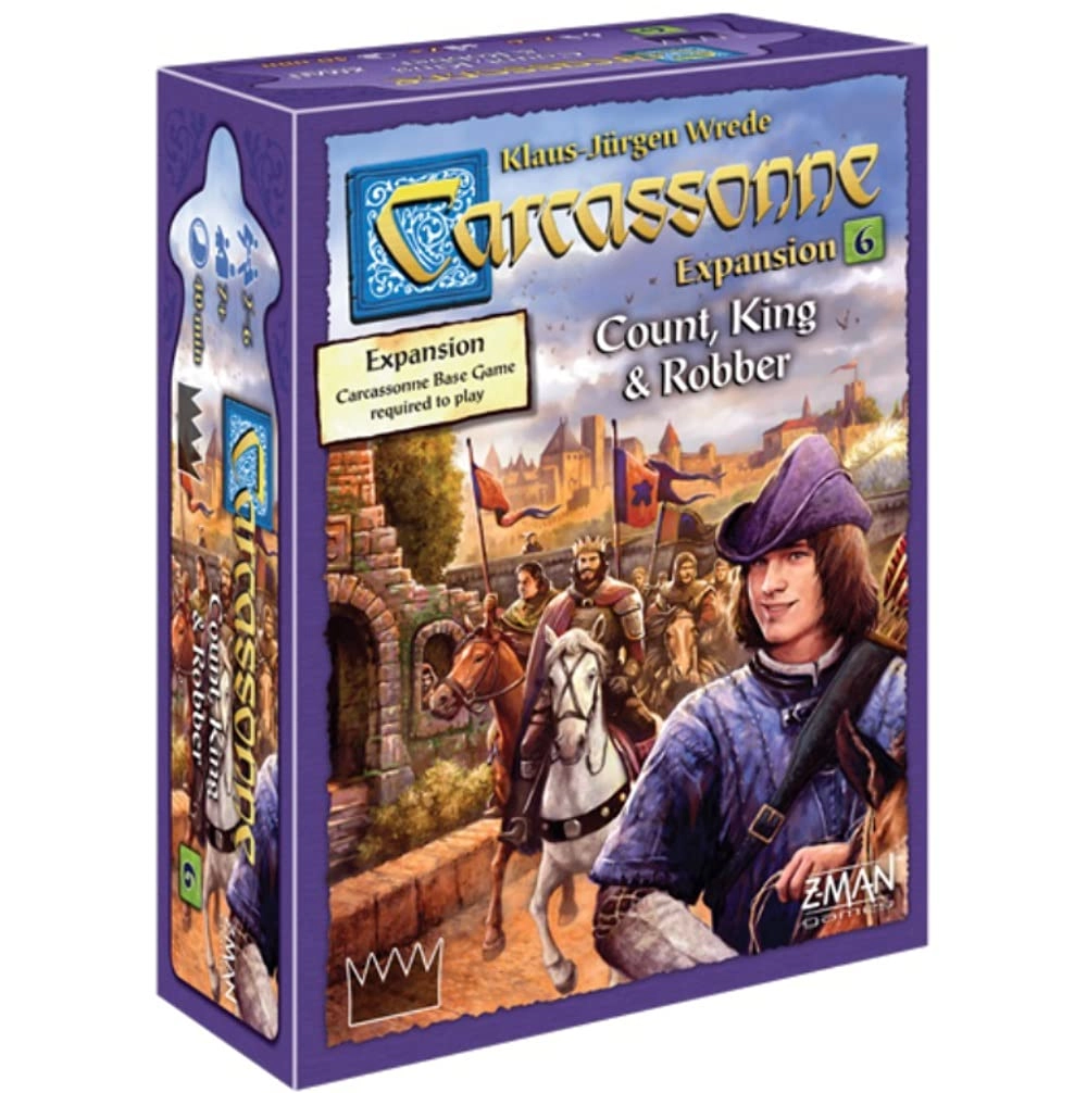 Asmodee Carcassonne: Expansion 6: Count, King & Robber