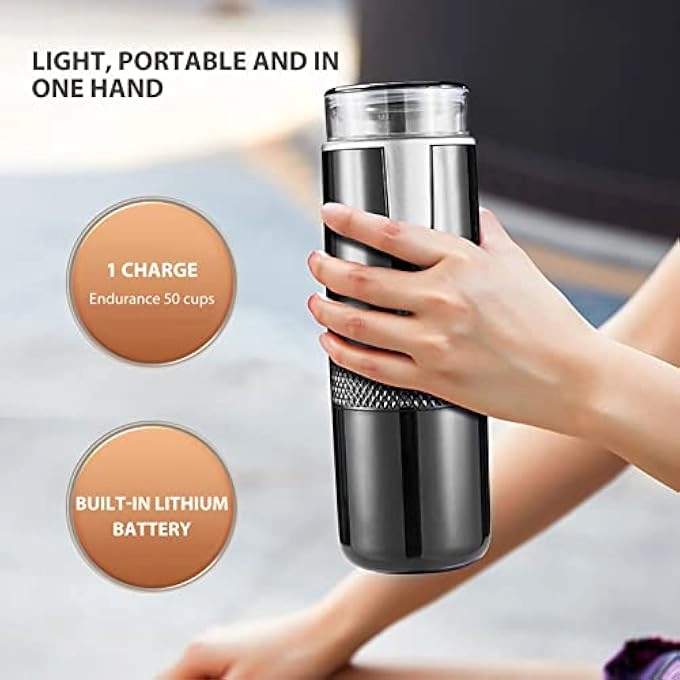 Portable Electric Coffee Maker - 120mL