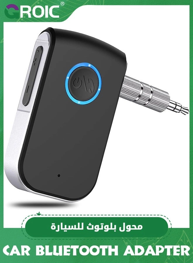 GROIC Bluetooth Aux Adapter - Bluetooth 5.3 3.5mm