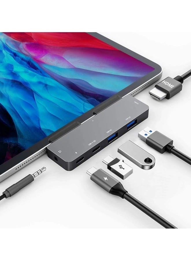 USB C Hub - 6-in-1 4K HDMI USB 3.0