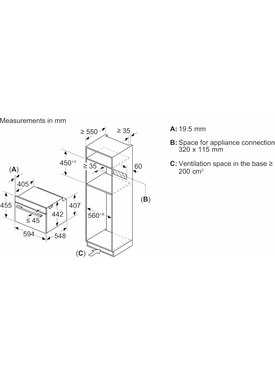 Series 8 CMG7241B1M 60 x 45 cm