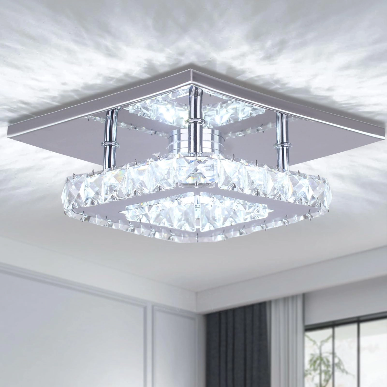 Crystal Chandelier - 6500K