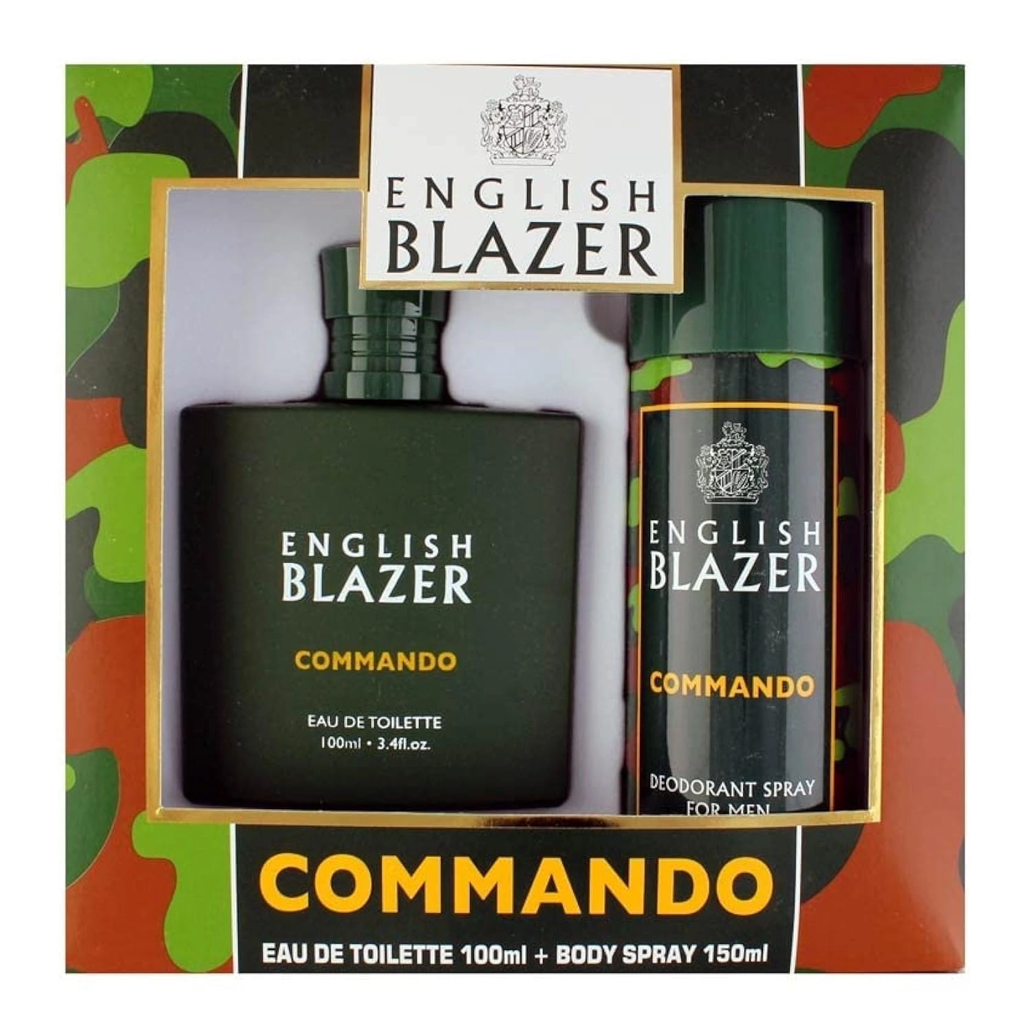 Crystal distribution LLC Commando - 100ml + Body Spray - 150ml