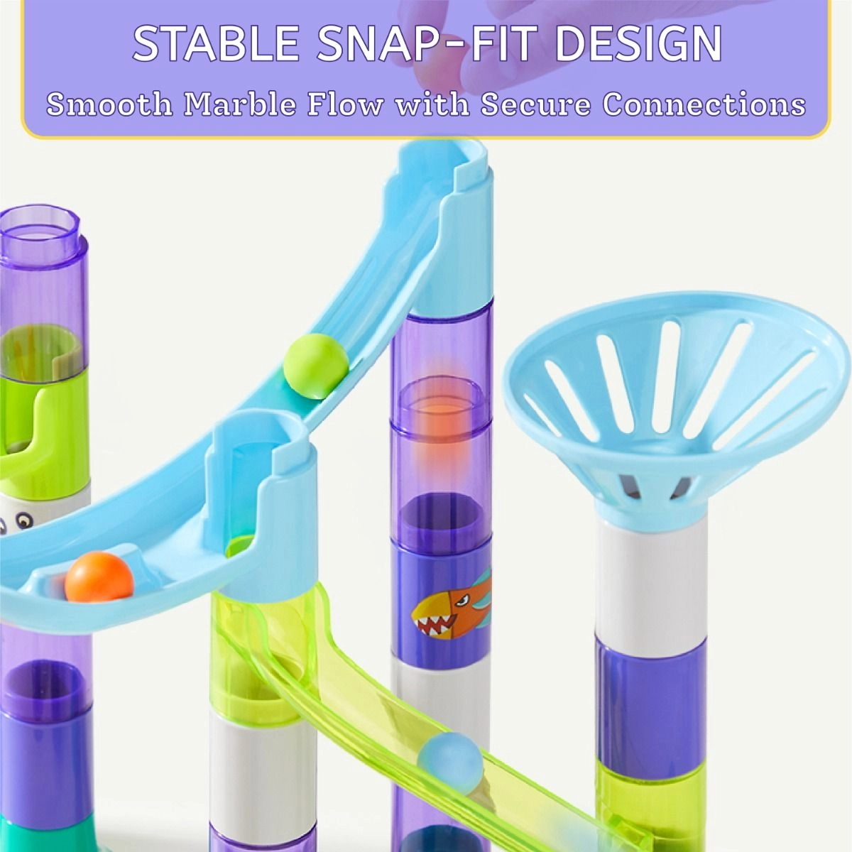 Marble Run - Galaxy-themed Multi Colour