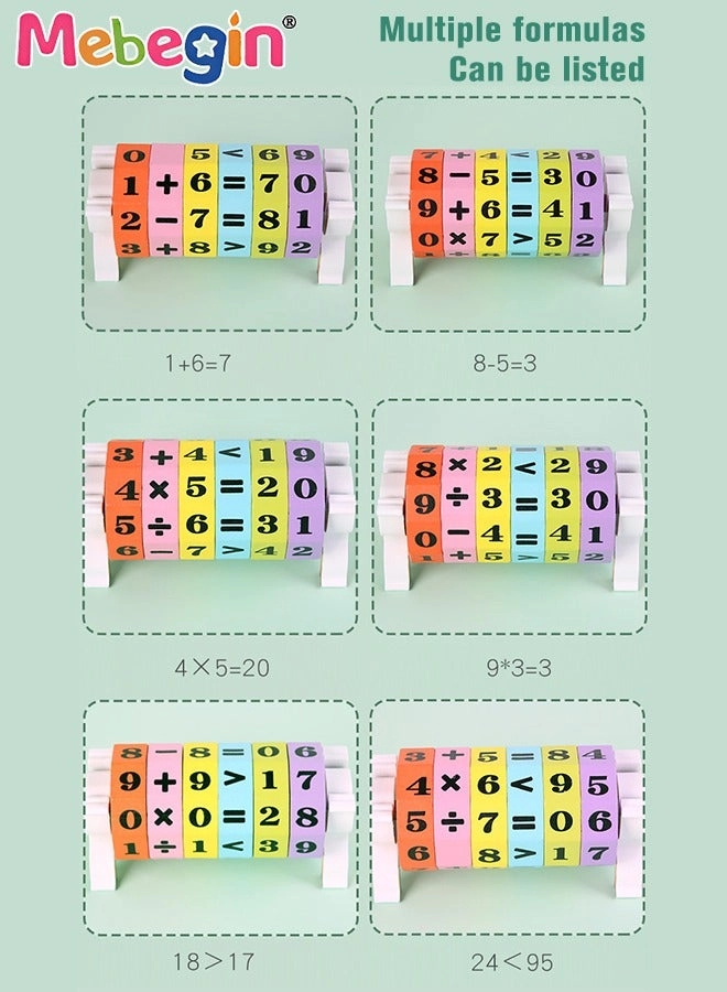 Wooden Digital Stacking Blocks - 3+ 26 pieces