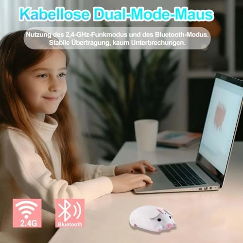 Pig Shape Mouse - Wireless