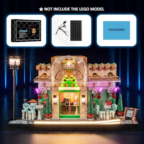 LED Light - Plastic for LEGO Icons French Café 10362