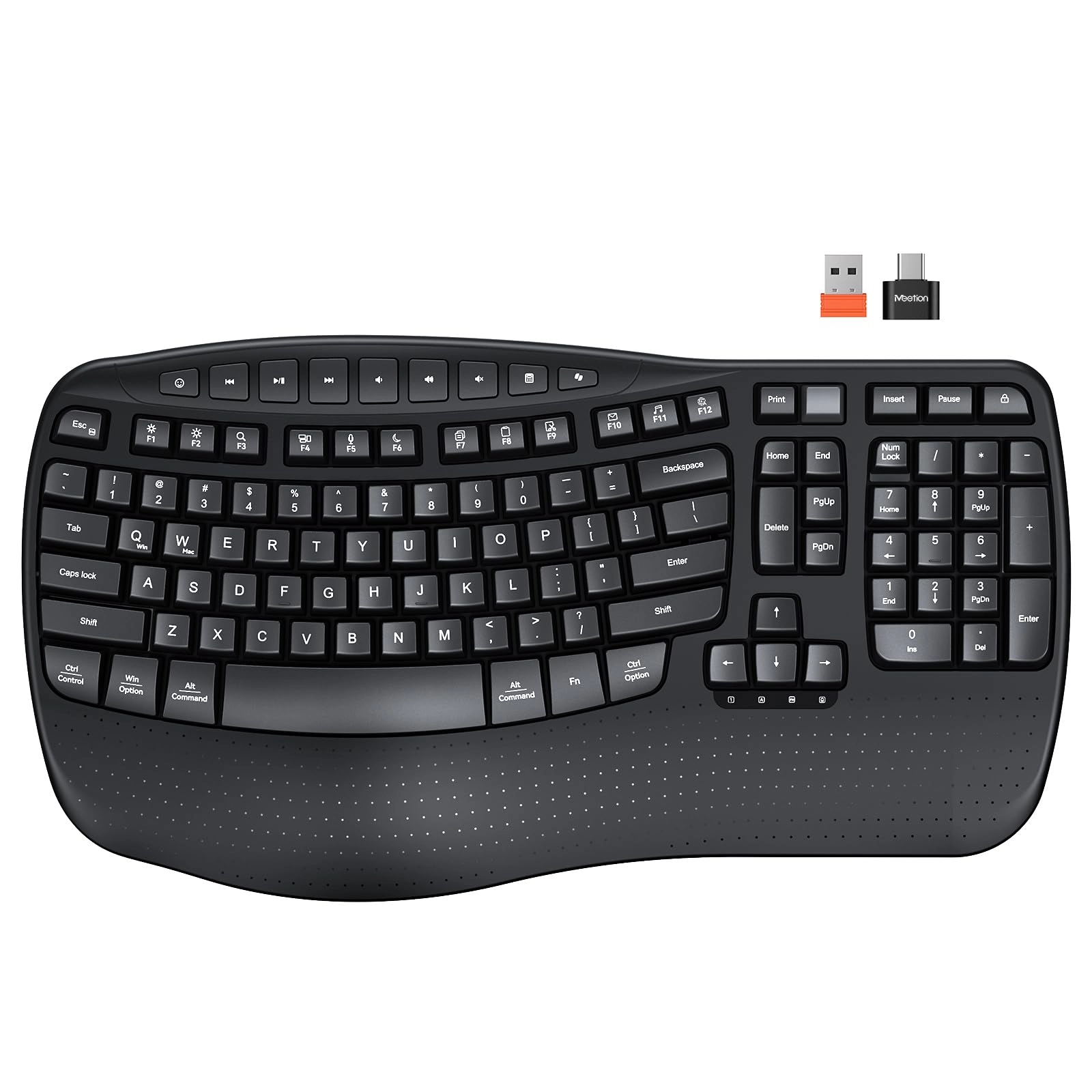 Wireless Ergonomic Keyboard - Wired/Wireless