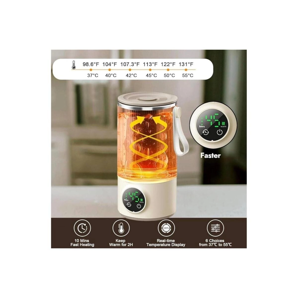 Magnetic Mixing Cup