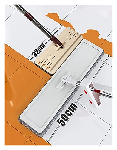 Flat Mop Plus - 50 CM 150cm With 3 Cloth