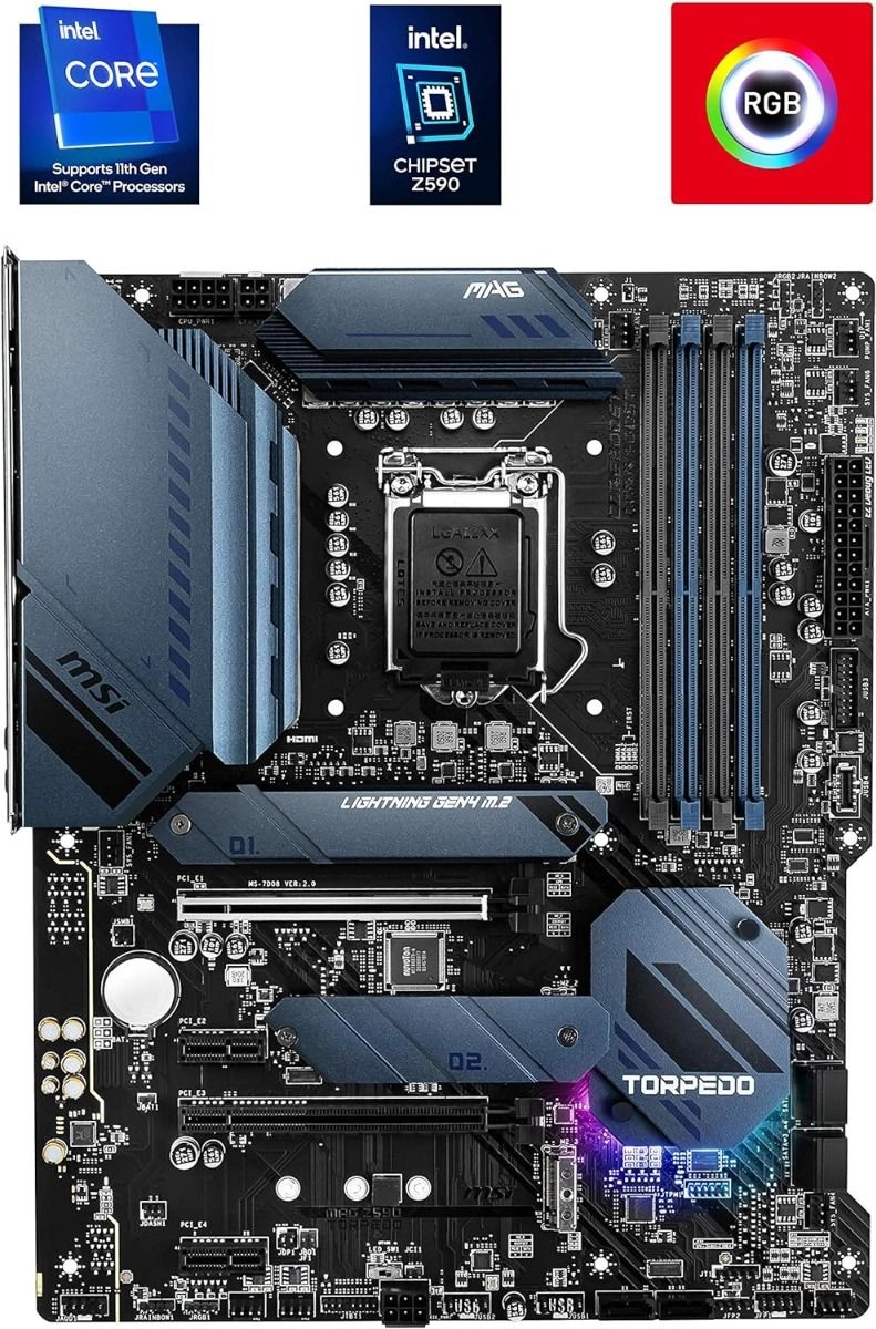 MAG Z590 TORPEDO - LGA 1200 DDR4 5333(OC) MHz