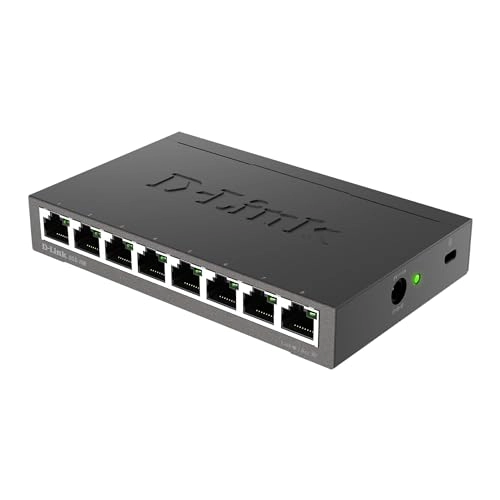 DGS-108 8-Ports