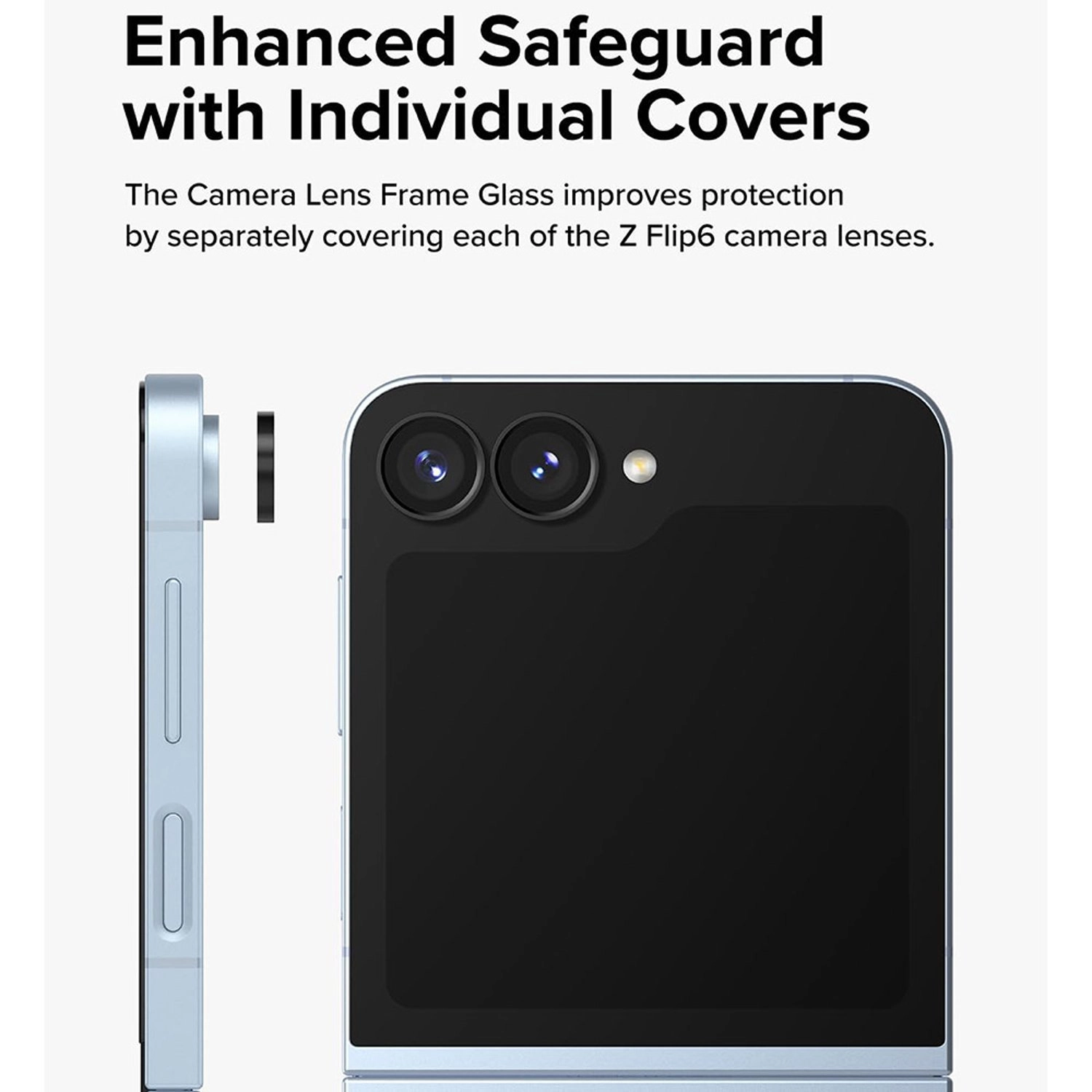 Clear Camera Lens Protector for Samsung Galaxy Z Flip 6