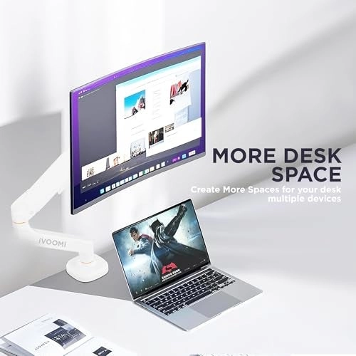 Power Arm Monitor Stand - 15-34 Inches 75x75mm & 100x100mm