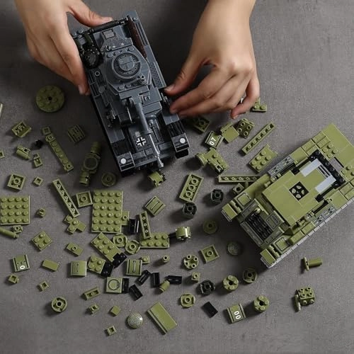 T-34 + 38T - WWII 1008 pcs