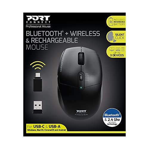 PORT CONNECT 900715 Mouse - Wireless