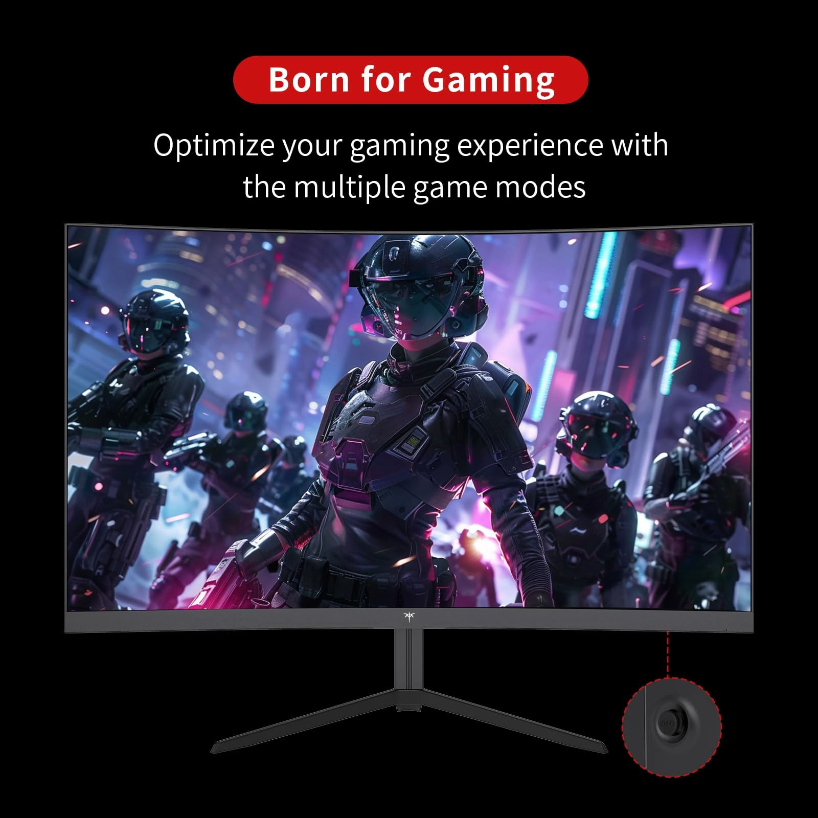 Curved Gaming Monitor - 99 Null 5 24 Inches 1920 x 1080 Pixels
